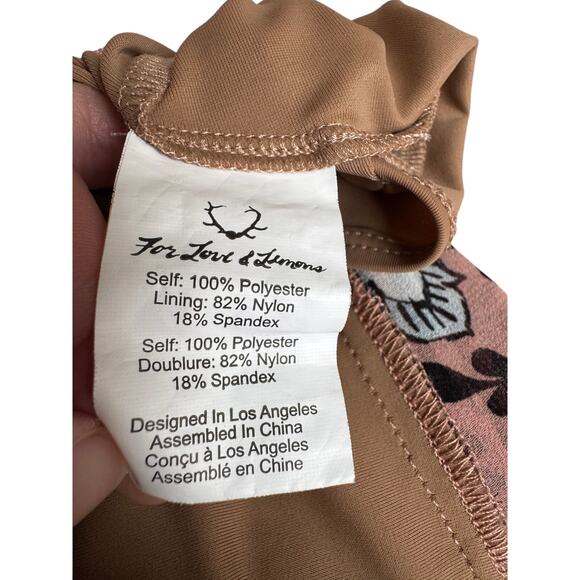 REVOLVE For Love and Lemons Gracie Floral Long Sleeve Maxi Dress Size Small - Picture 10 of 10